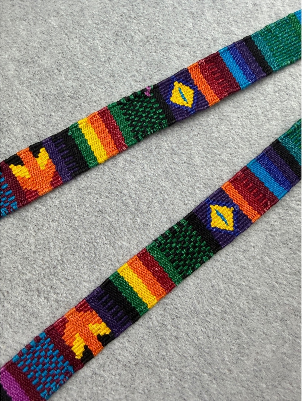 Handwoven Multicolor Guatemalan belt / Strap